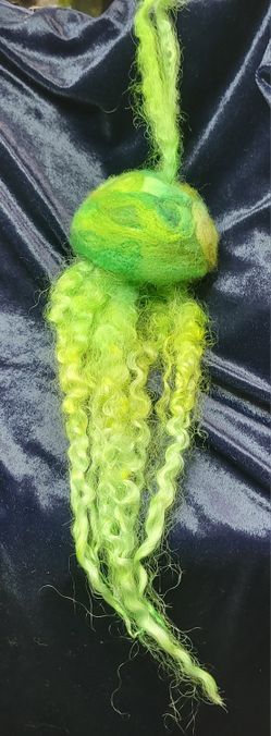 Felted Jellyfish Art