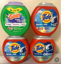 Tide pods detergent bundle ( 32 pods each)