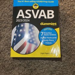 Asvab For Dummies 2023- 2024