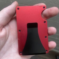 RFID Blocking Money Clip Wallet