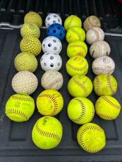 26 Softballs $30 firm