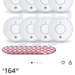 Ecoey Smoke Alarm, Wireless interconnectable Fire Alarm 