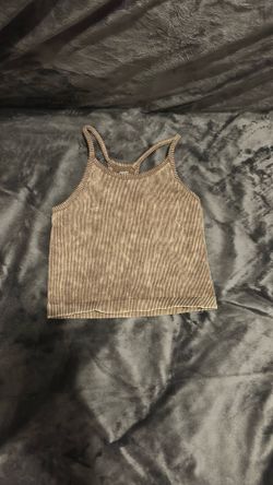 Cropped tank-top