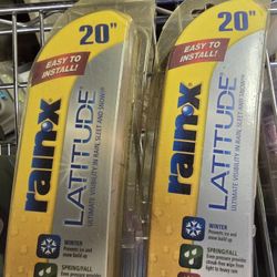 Set of two 20" RainX Latitude Wiper Blades
