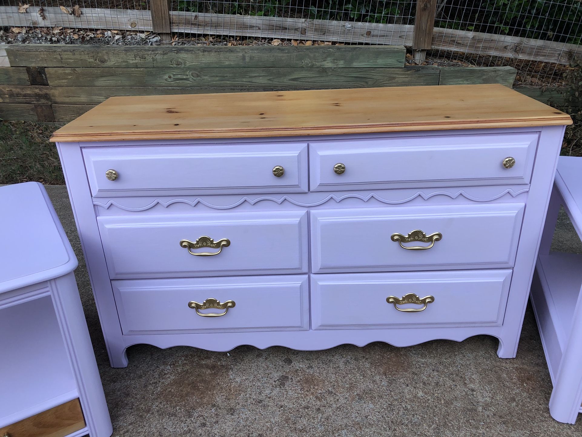 Pink Broyhill Dresser Only