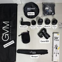 Camera Equipment Bundle 