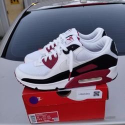$150  Local Pickup 2020 Nike Air Max 90 Recraft New Maroon Size 11 With Original Box Worn Once For 3 Hours  No Trades Prices Firm 