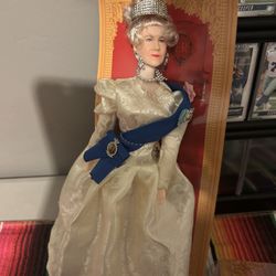 Queen Elizabeth Barbie $60 Arciero st