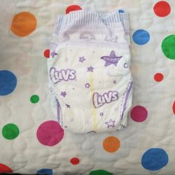LUVS Sz: 2 Diapers Qty: 15