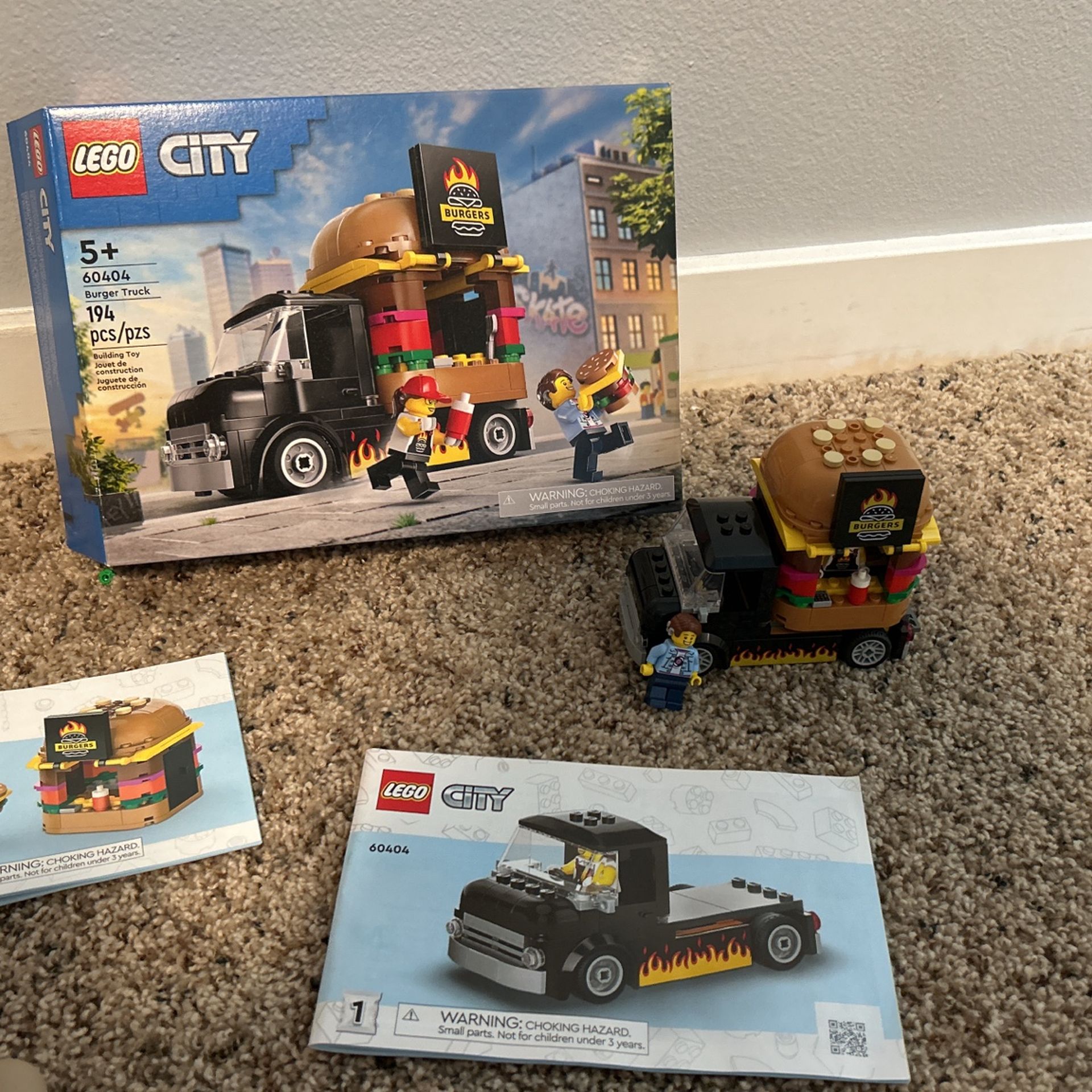 Lego City Burger Truck!