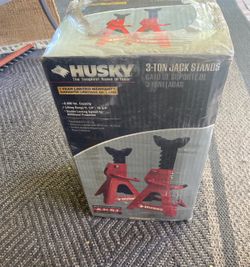 Husky 3 Ton Jack Stands ( New in Box )