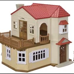 Calico Critters Red Roof Country Home House