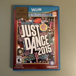 Just Dance 2015 (Nintendo Wii U, 2014) Nintendo Selects Rare Complete