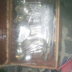Tudor Silver Silverware+ 14 Extras Wm Rogers Wm Rogers N Son  And Edward N Holmsis And One Noveltytiny Spoon ,,, Make Offer