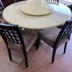 Table and 6 Chairs