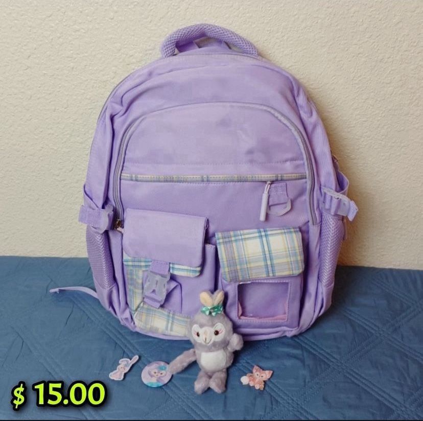 Purple Backpack