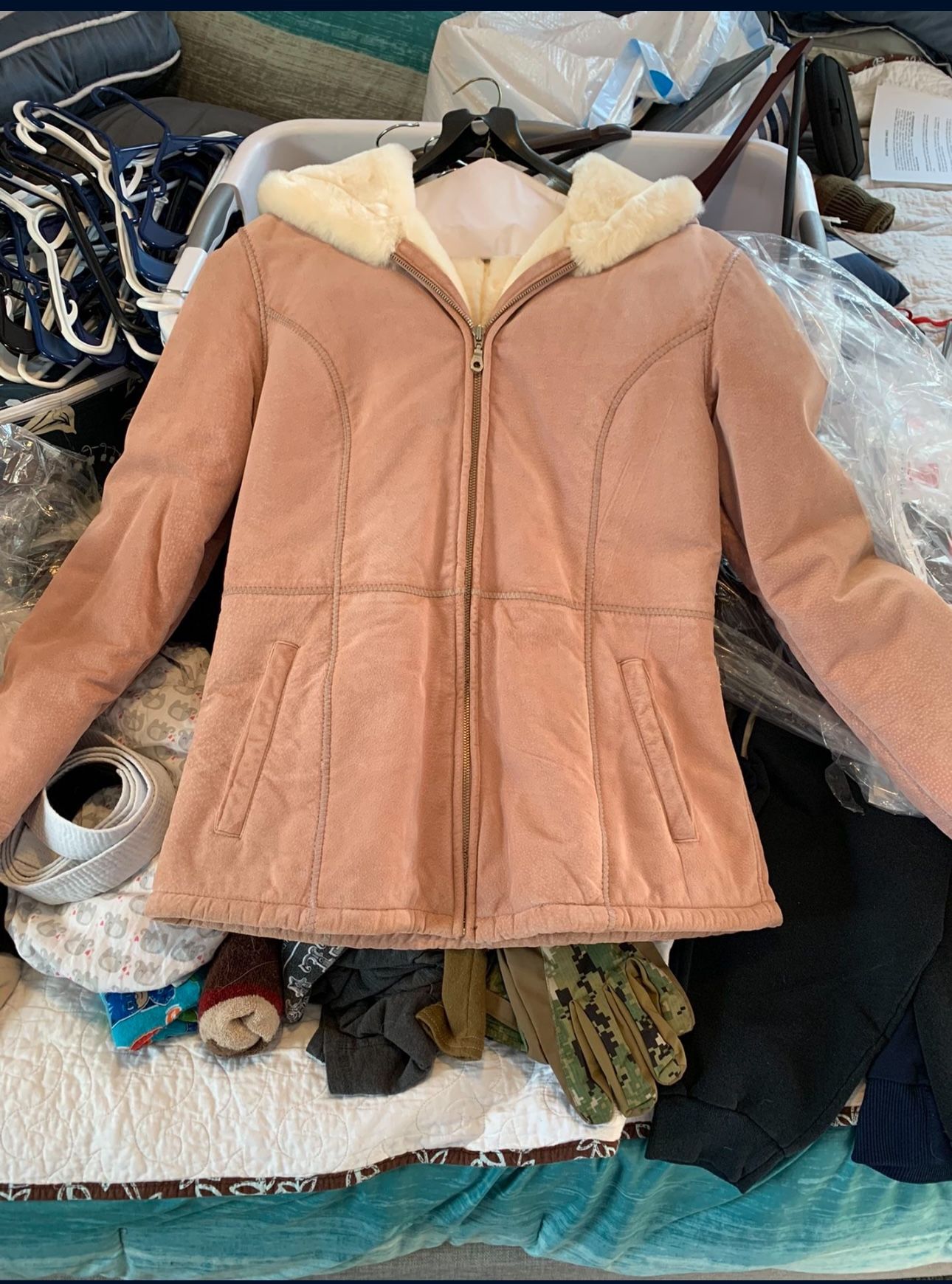 Women’s Leather Coat (medium)