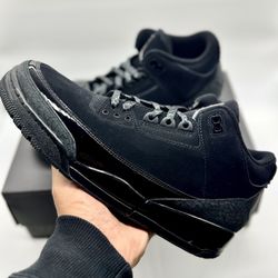 Sizes 11.5 and 12 - Jordan 3 Black Cat