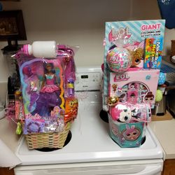 Blessed Easter Baskets (Barbie and LOL)