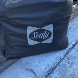 Sealy Queen Size Air Mattressnavy Blue