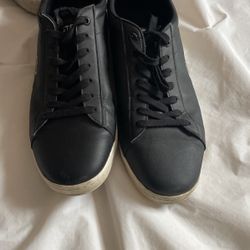 Lacoste Mens Carnaby Set Leather Sneakers 