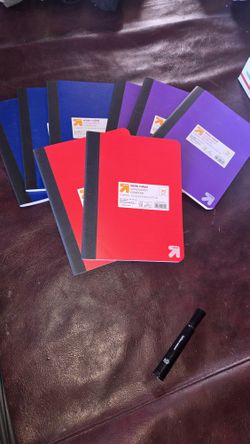 School Supplies College And Wide Ruled Notes 80 Pages