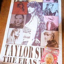 Taylor Swift Eras Tour Hanging Fabric & Activity Book
