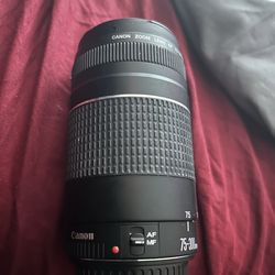 Canon  ef zoom lens ef 75-300mm