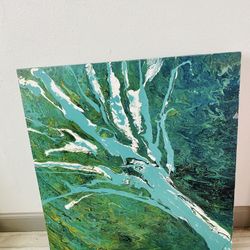 Green Tree Painting 