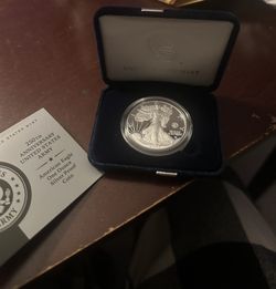 250th Anniversary United States Army American Eagle One Ounce Silver Proof Coin