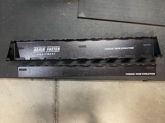 Again Faster wall mounted vertical barbell storage rack (10 bar)