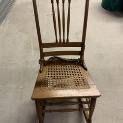 Rocker With Cane Seating
