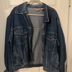 Vintage Denim Jacket Duck Haband 