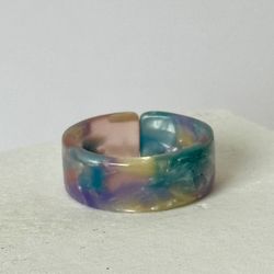 Multicolored Ring, Size 9