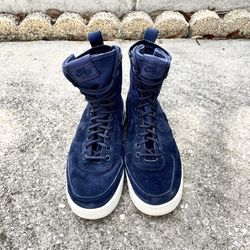 Women's Nike Air - SF Air Force 1 - Size 8 -High Top -Midnight Navy- #857872-401
