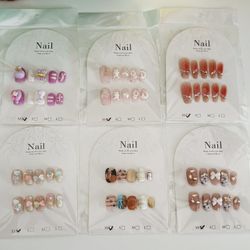 Size XS Press On/Push On Nails (Price For Each Pair)