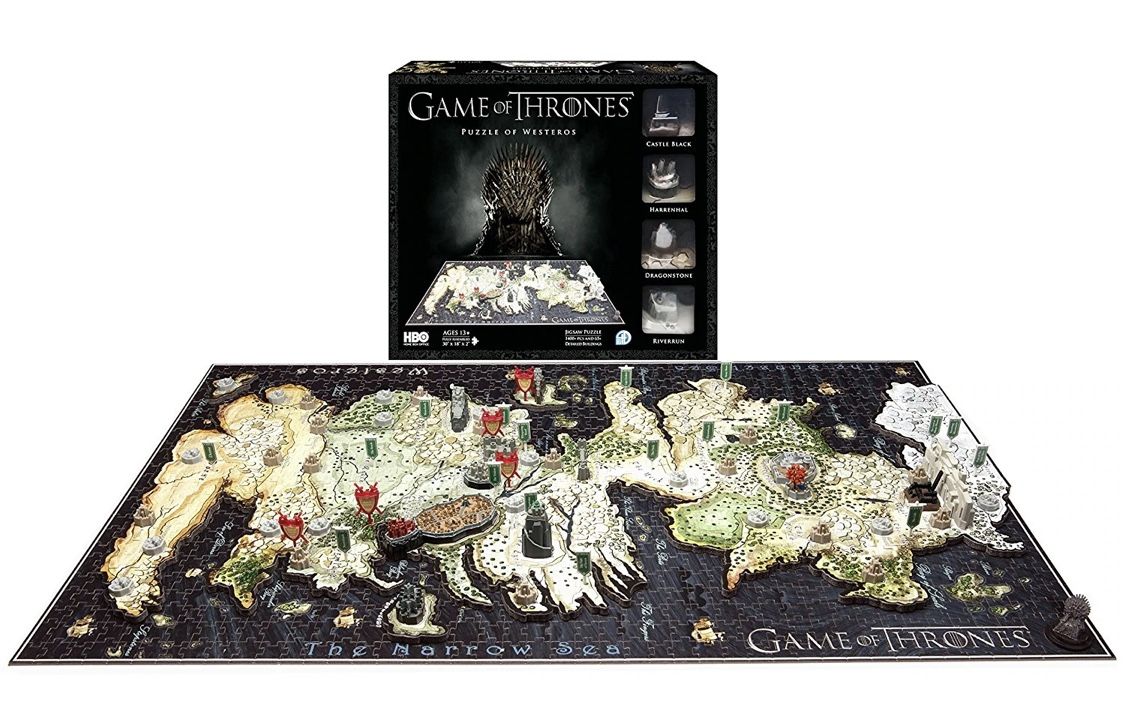 4D Cityscape Game of Thrones: Westeros Puzzle