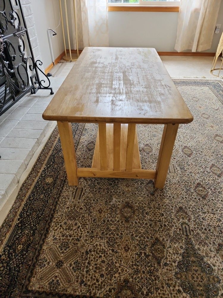 Solid Wood Coffee Table