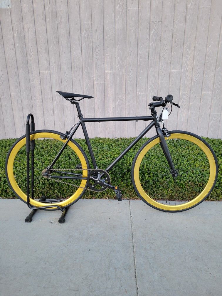 fixie black gold