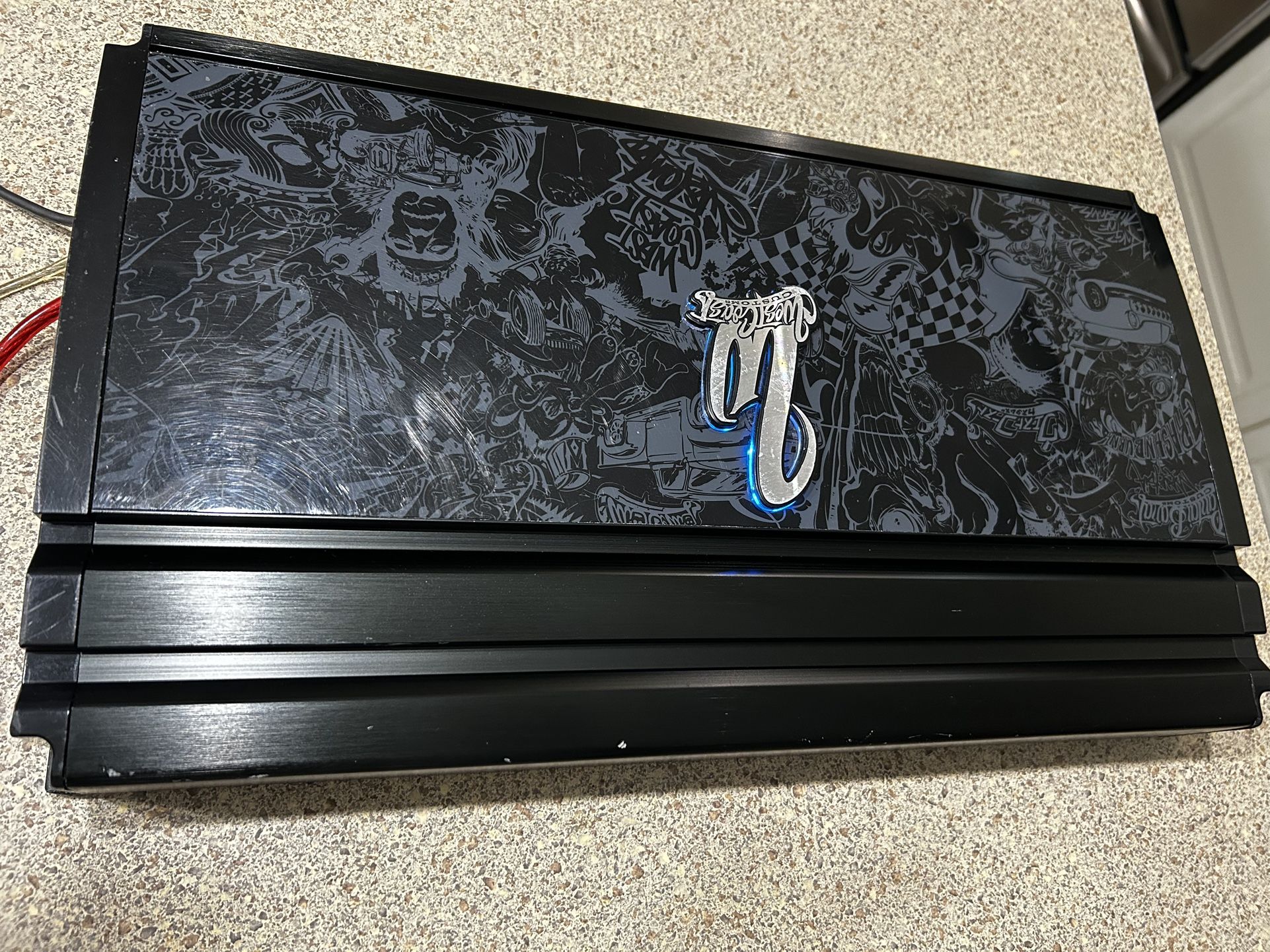 Old School Car Amplifier West Coast Custom by MB Quart Series WCC
