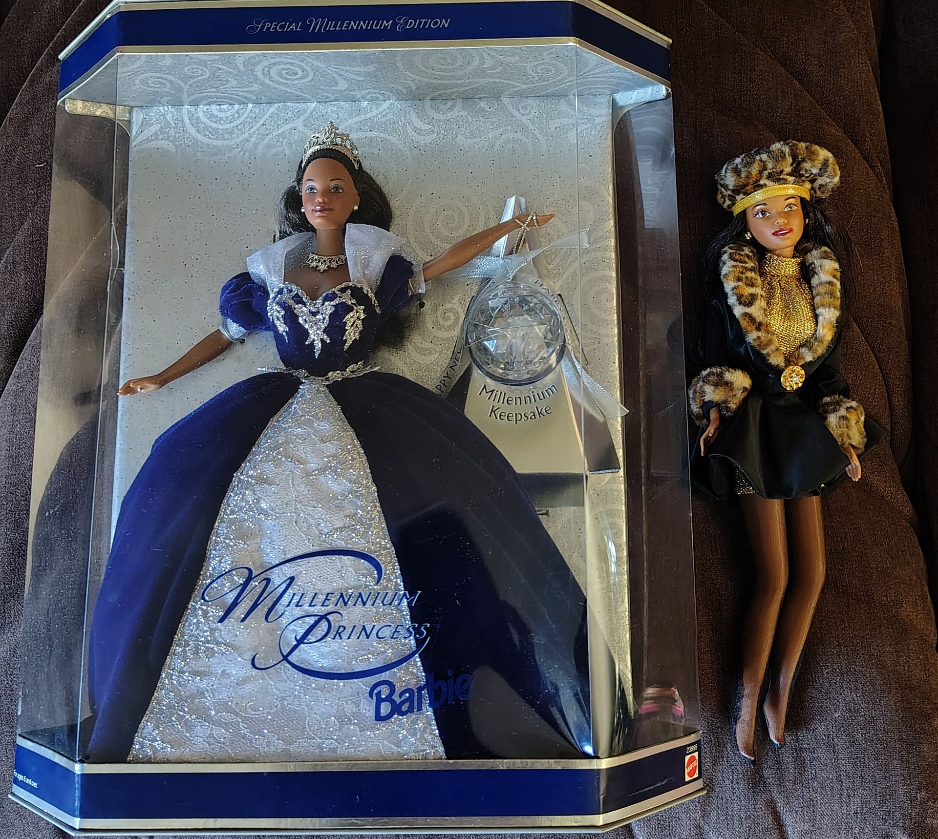 Millennium princess Barbie never open + 1 extra barbie