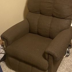 Recliner Chair, Brown