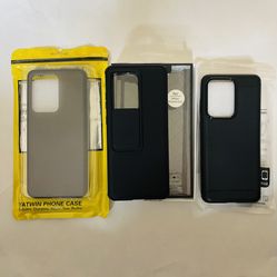 3 Cases For Samsung Galaxy S20 Ultra Phone Case  Hybrid Cover