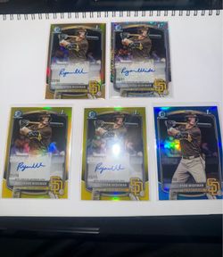 2025 BOWMAN CHROME 1st RYAN WIDEMAN AUTOGRAPHS🔥📈