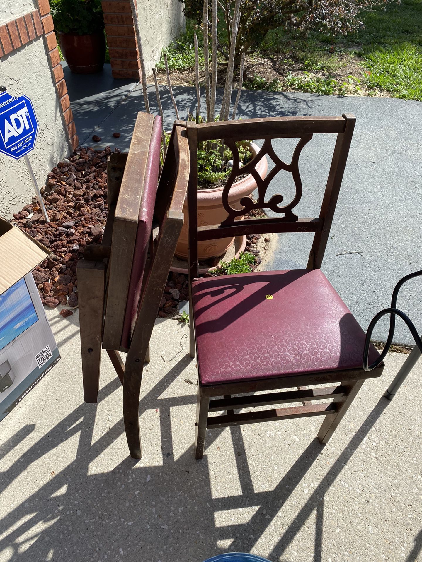 Antique Folding Chairs 