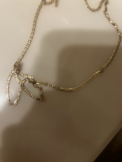 10k solid authentic stamped 20” gold chain