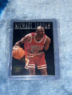 Michael Jordan SkyBox Center Stage Basketball Card