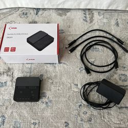 SSK DK201 Dual Bay M.2 NVMe SSD Cloner Dock