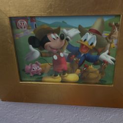 Disney, Mickey Mouse And Donald Duck And Shows Separately