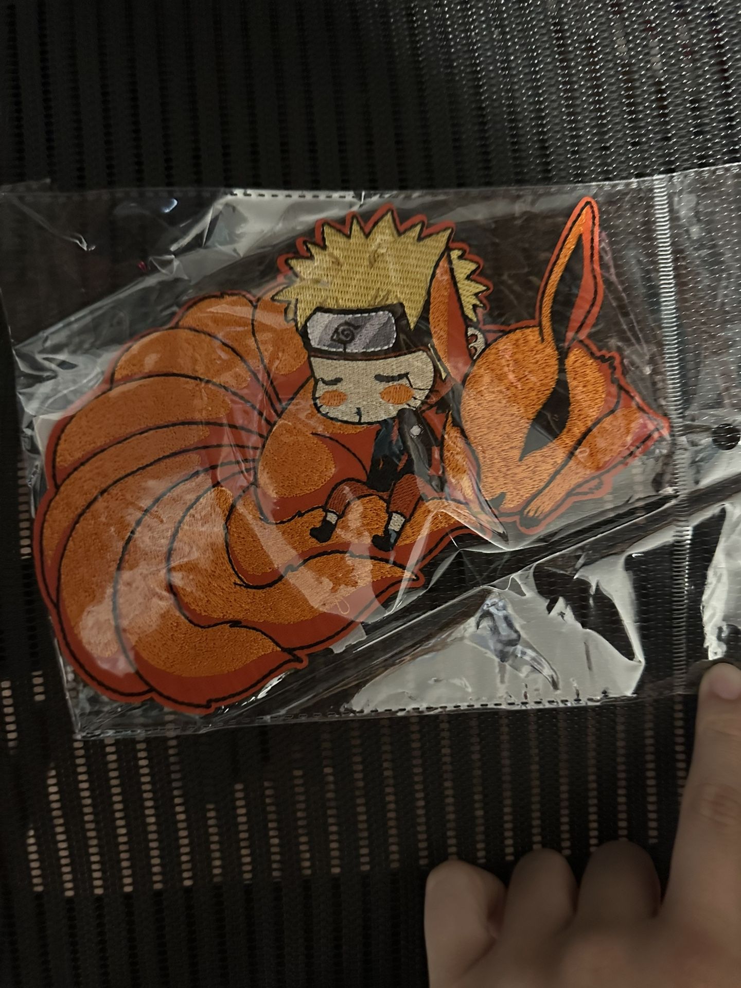 Naruto and Kurama 'Sleeping' Embroidered Patch